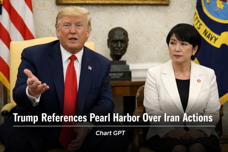 ఇరాన్ చర్యలపై ట్రంప్ పెర్ల్ హార్బర్ ప్రస్తావన