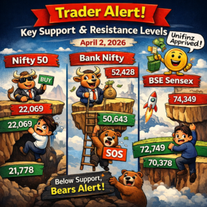 ట్రేడర్స్ అలర్ట్: ముఖ్యమైన సపోర్ట్ & రెసిస్టెన్స్ స్థాయిలు